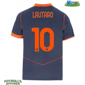 Inter Milan Lautaro Martinez #10 Tredje Tröja 2025-26 Kortärmad